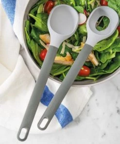 BergHOFF Leo 12" Nylon Salad Serving Set, Gray