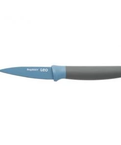 BergHOFF Leo 3.25" Stainless Steel Paring Knife, Blue Cutlery