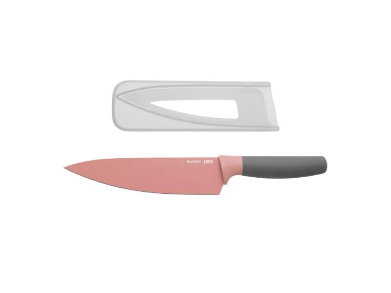 BergHOFF Leo 7.5" Stainless Steel Chef Knife, Pink 4 BergHOFF Leo 7.5" Stainless Steel Chef Knife, Pink