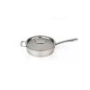 BergHOFF CollectNCook 11" Stainless Steel Covered Deep Skillet