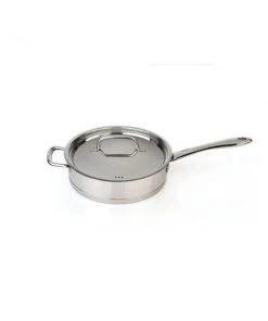 BergHOFF CollectNCook 11" Stainless Steel Covered Deep Skillet