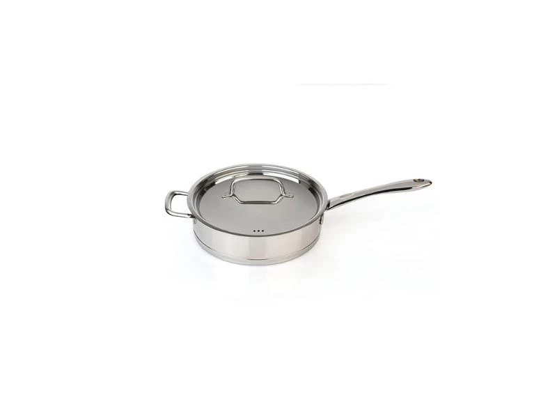 BergHOFF CollectNCook 11" Stainless Steel Covered Deep Skillet 3 BergHOFF CollectNCook 11" Stainless Steel Covered Deep Skillet