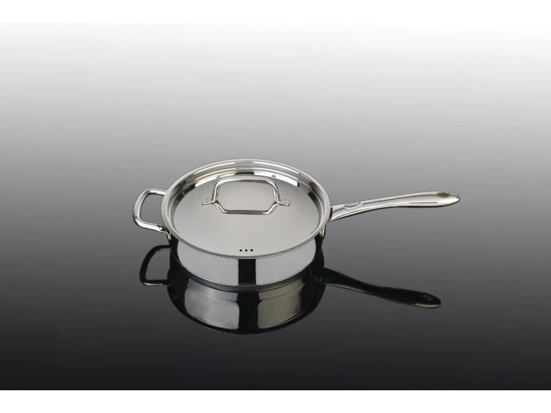 BergHOFF CollectNCook 11" Stainless Steel Covered Deep Skillet 4 BergHOFF CollectNCook 11" Stainless Steel Covered Deep Skillet