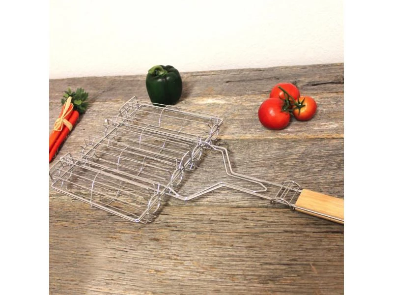 Outdoor BergHOFF CollectNCook Carbon Steel Vegetable Grill Basket 4 Outdoor BergHOFF CollectNCook Carbon Steel Vegetable Grill Basket