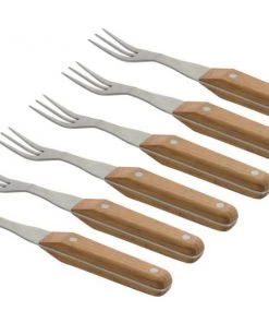 BergHOFF CollectNCook Stainless Steel Steak Fork, Set Of 6