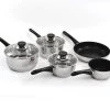 BergHOFF Vision 8Pc Stainless Steel Cookware Set