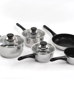 BergHOFF Vision 8Pc Stainless Steel Cookware Set