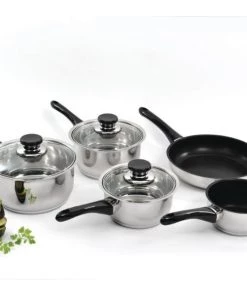 BergHOFF Vision 8Pc Stainless Steel Cookware Set 15 BergHOFF Vision 8Pc Stainless Steel Cookware Set