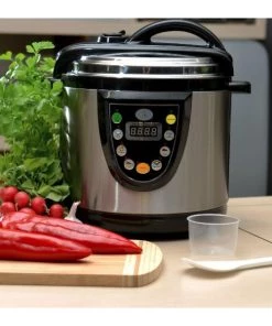 BergHOFF 5-in-1 6.3 Qt Electric Pressure Cooker Cookware