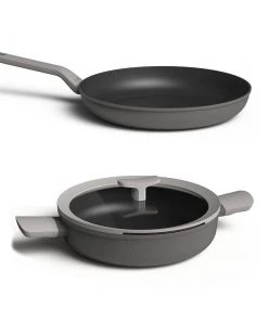 BergHOFF Leo 3Pc Non-Stick Cookware Set, Grey