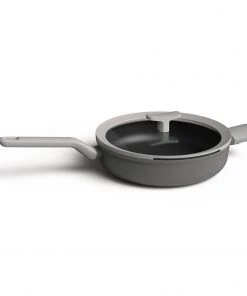 BergHOFF Leo 10.25" Non-Stick Covered Saute Pan, 3.1 Qt, Grey